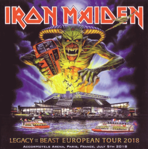Iron Maiden (UK-1) : Paris 2018 - 1st Night